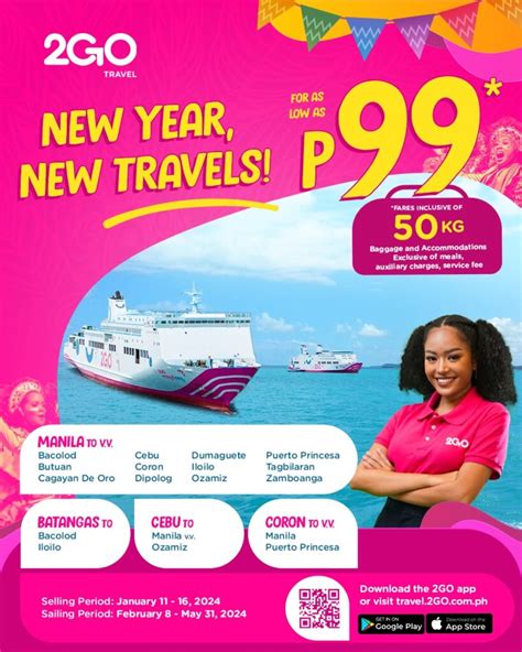 2Go Travel’s Sale for 2024: Travel the Philippines for Only P99!.